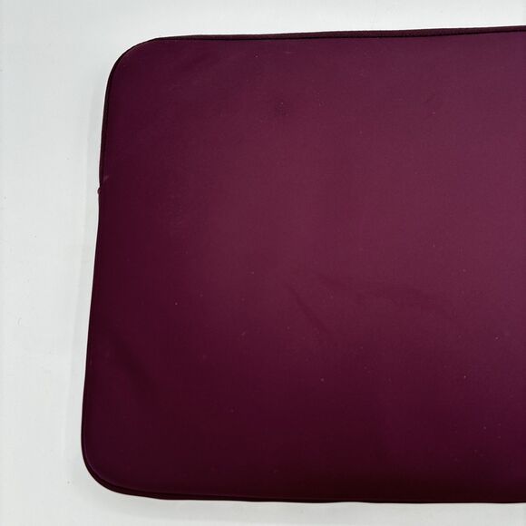 Kate Spade Burgundy Red Protective Laptop Zip Closure Padded‎ Sleeve Bag 13.5” - Picture 6 of 14